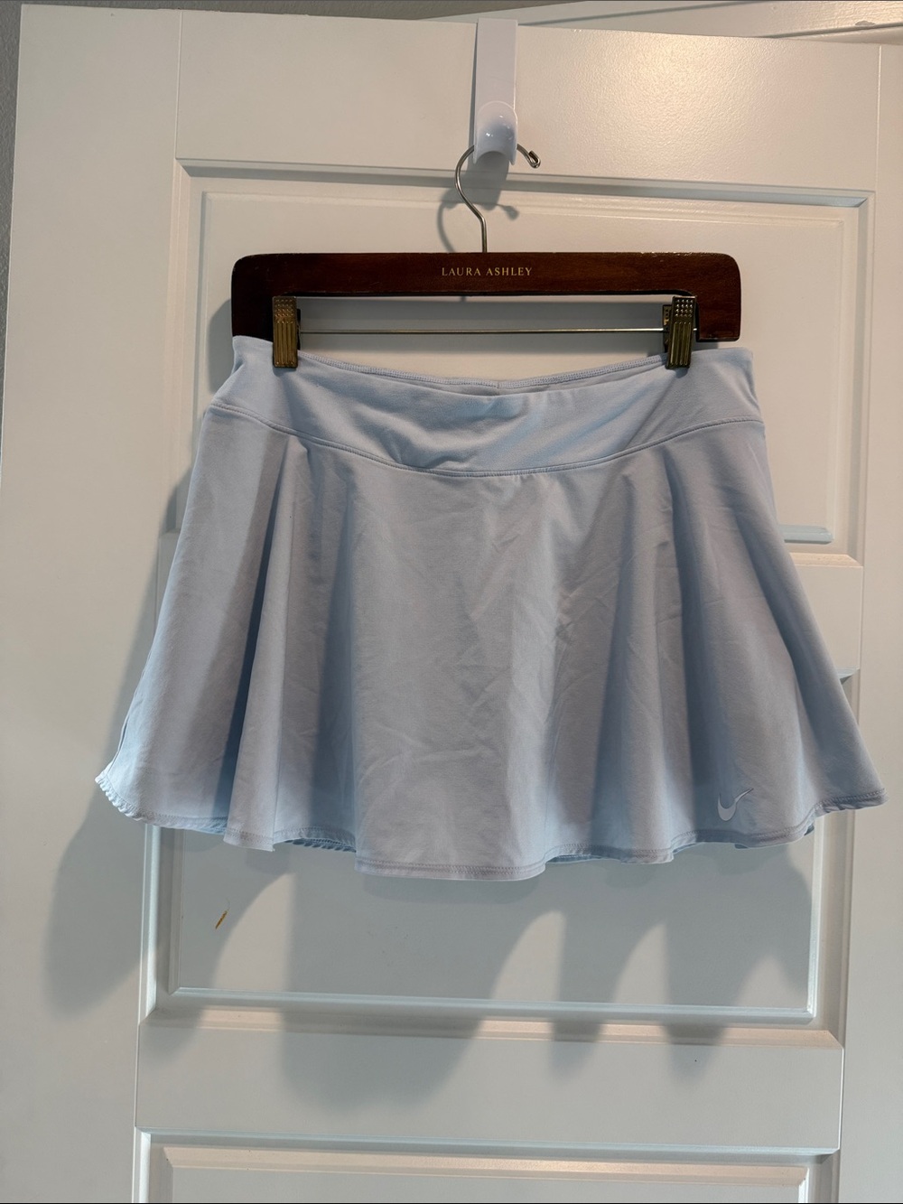Nike Women's Pale Blue Athletic Mini Skirt